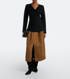 Staud Wally suede mid-calf boots