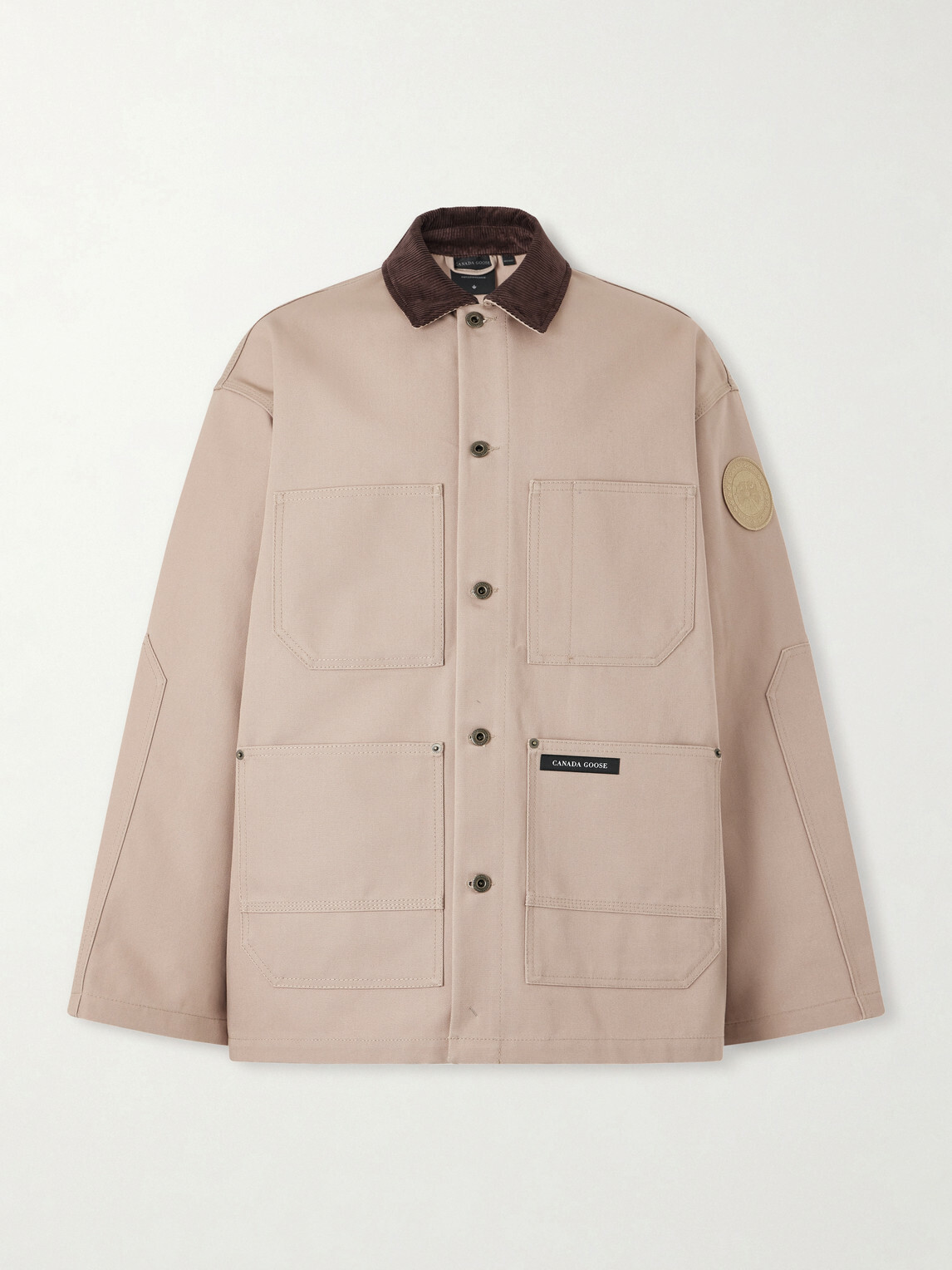 Canada Goose - Beaumont Corduroy-Trimmed Cotton Jacket - Neutrals