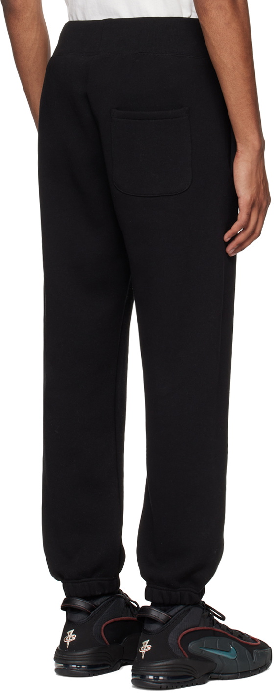 PLACES+FACES Black Embroidered Lounge Pants