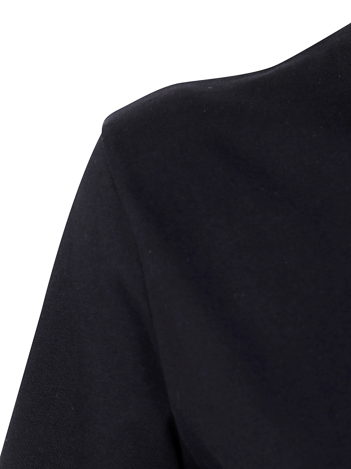 Filippa K Mock Neck Tee in Black