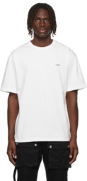 C2H4 White Filtered Reality Staff Logo T-Shirt