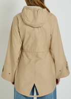 Moncler Brunnera Logo-appliquéd Cotton-blend Parka Coat - Rust - One Size