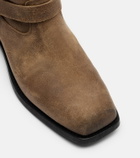 Golden Goose Suede biker boots