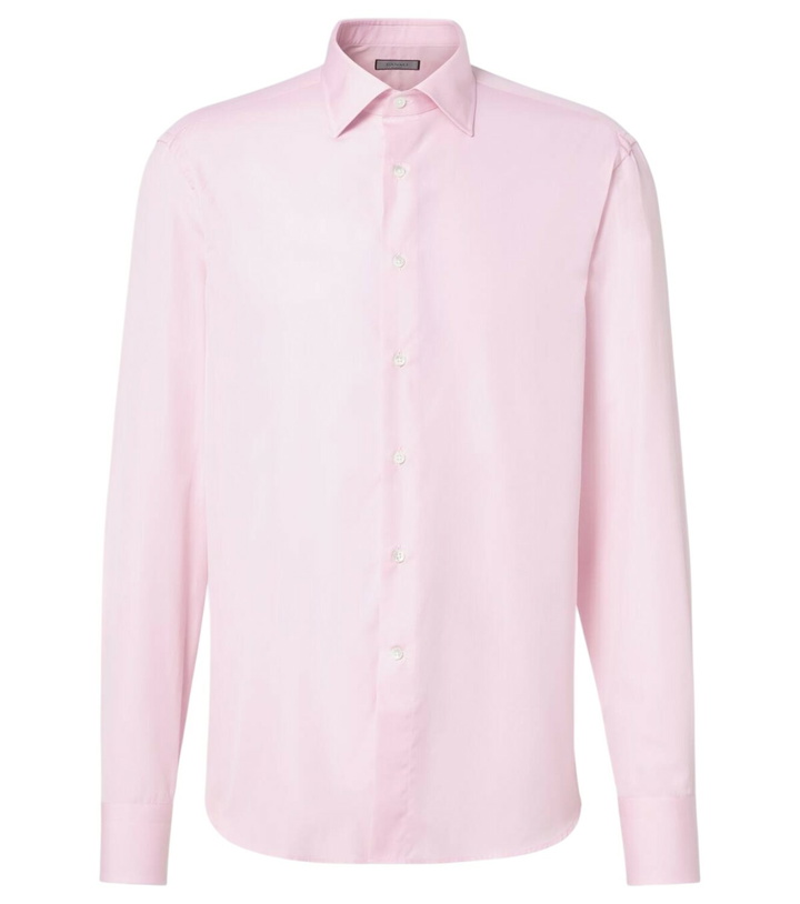 Photo: Canali Cotton poplin shirt