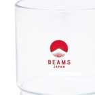 BEAMS JAPAN Stacking Mug in Clear/Red