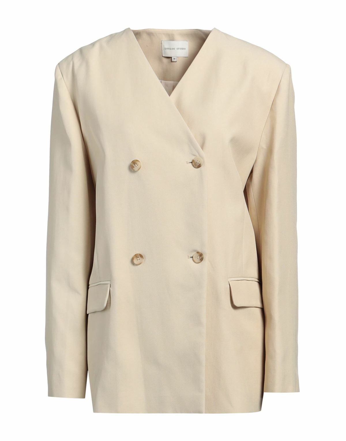 Loulou Studio Womens Blazer in Beige