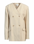 Loulou Studio Womens Blazer in Beige