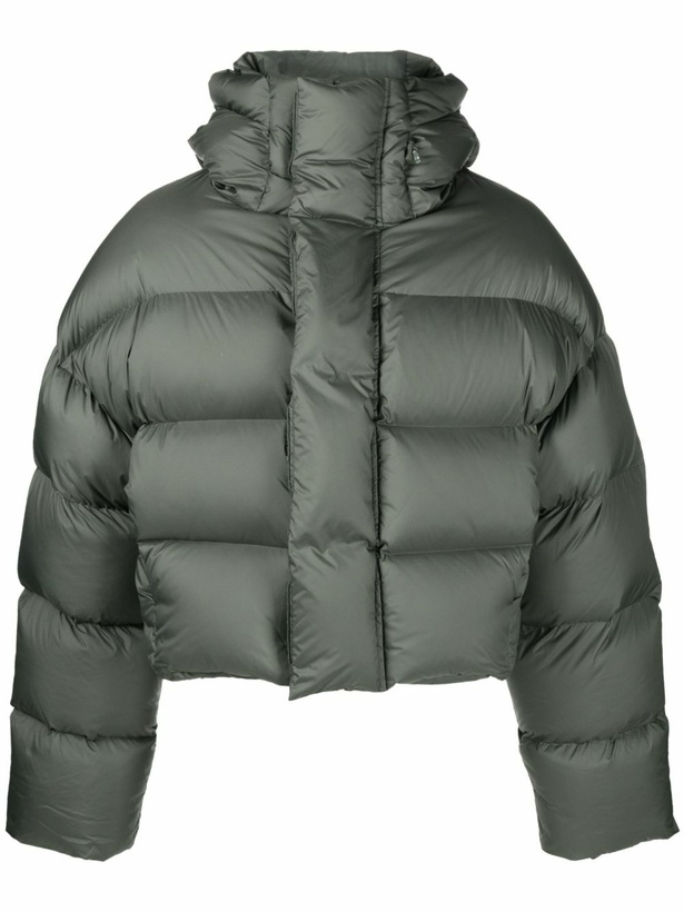 Photo: ENTIRE STUDIOS Green MML Down Puffer Jacket