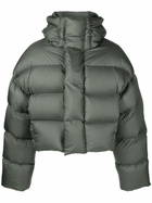 ENTIRE STUDIOS Green MML Down Puffer Jacket
