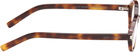 Saint Laurent Brown SL 751 Jeanne Round Oval Glasses