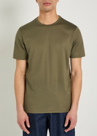 Sunspel Cotton T-shirt Olive