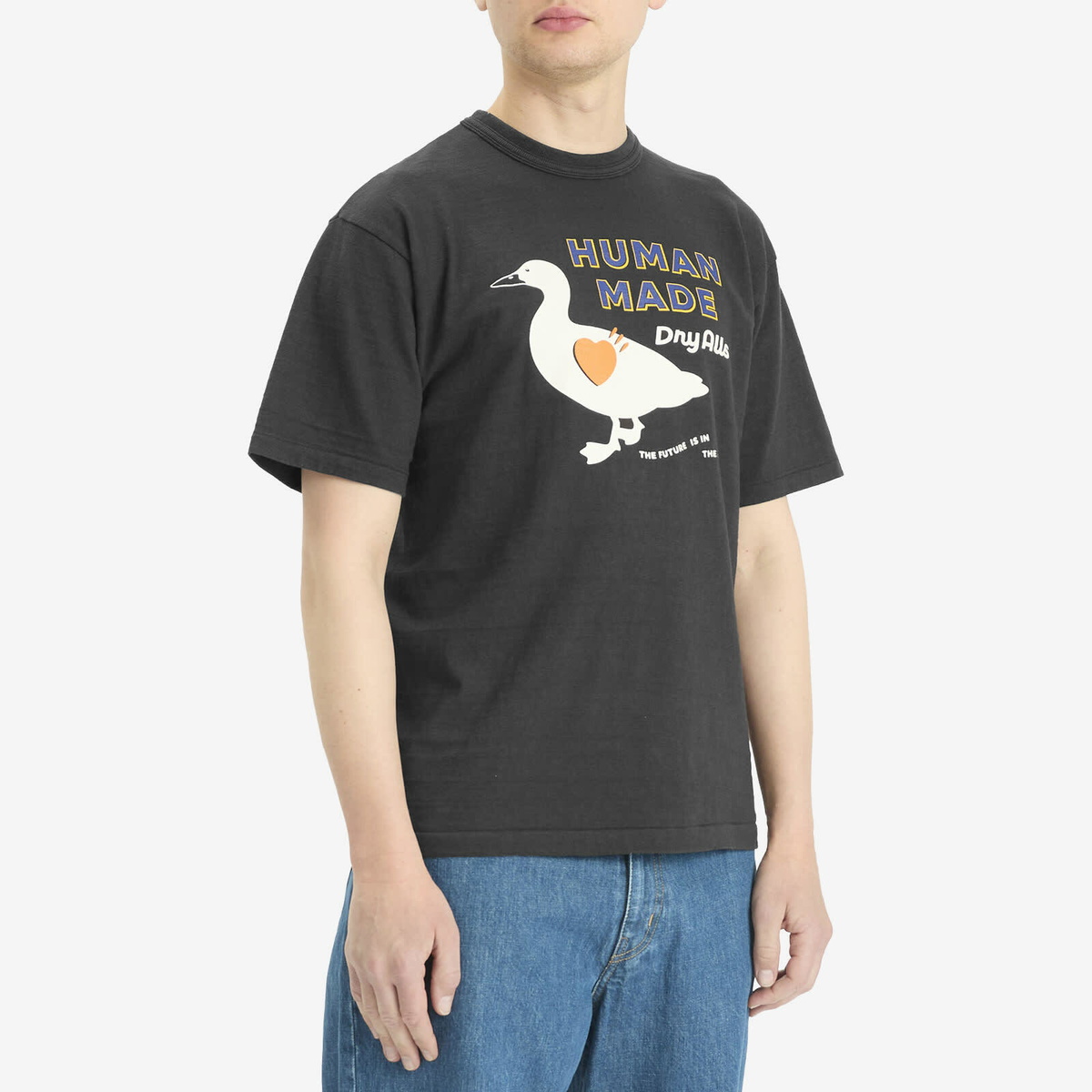 Human Made Men's Duck Dry Alls T-Shirt in Black Human Made