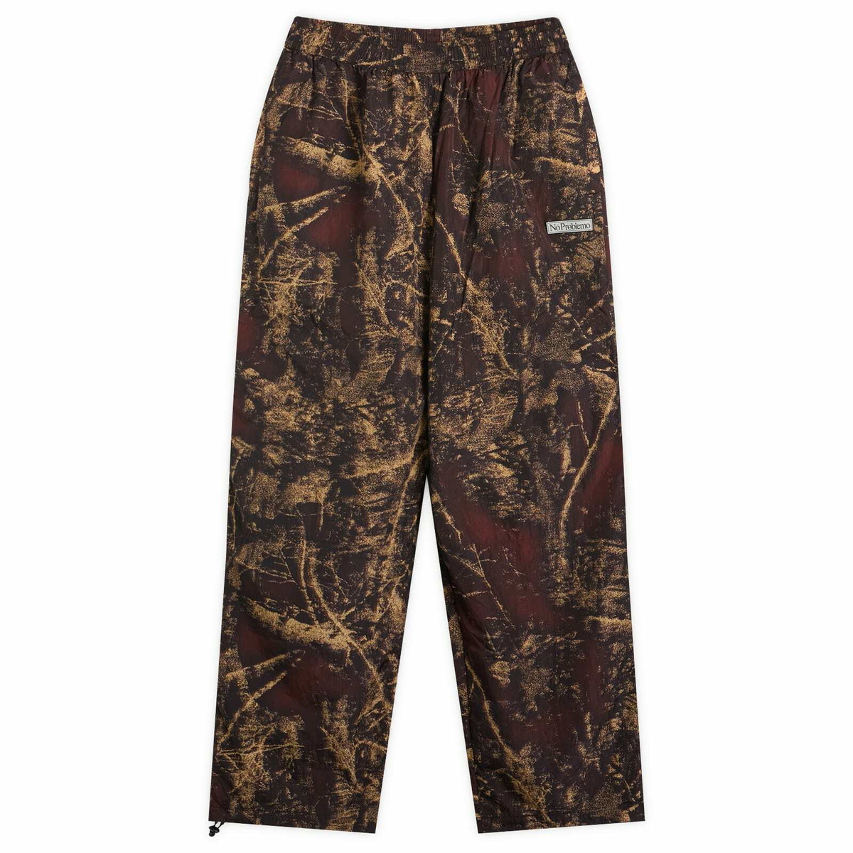 No Problemo Men's Forest Glitch Nylon Pant in Camo