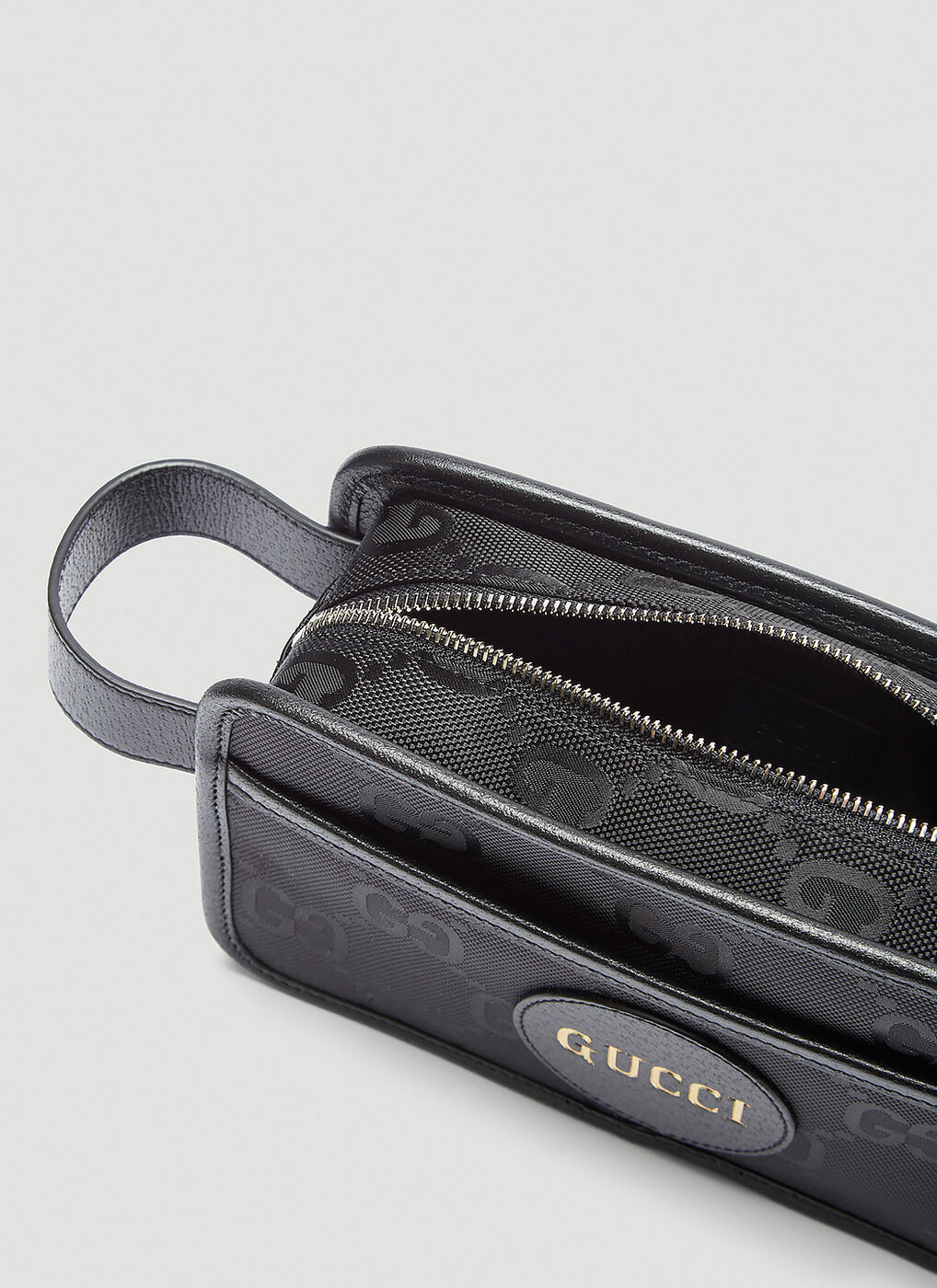 Gucci Black Nylon Toiletry Bag