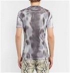 1017 ALYX 9SM - Nike Mesh-Panelled Logo and Camouflage-Print Stretch-Jersey T-Shirt - Gray