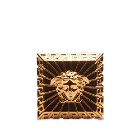 Versace Men's Square Raised Medusa Ring in Gold
