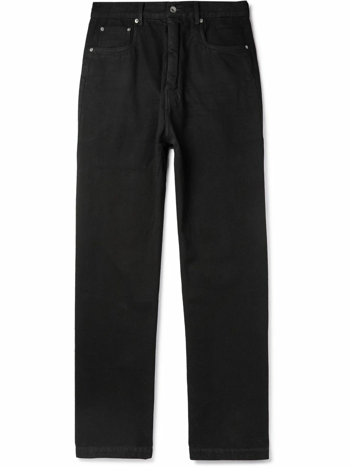 DRKSHDW by Rick Owens - Geth Straight-Leg Jeans - Black Rick Owens Drkshdw