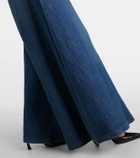 Nili Lotan Astrid denim maxi skirt