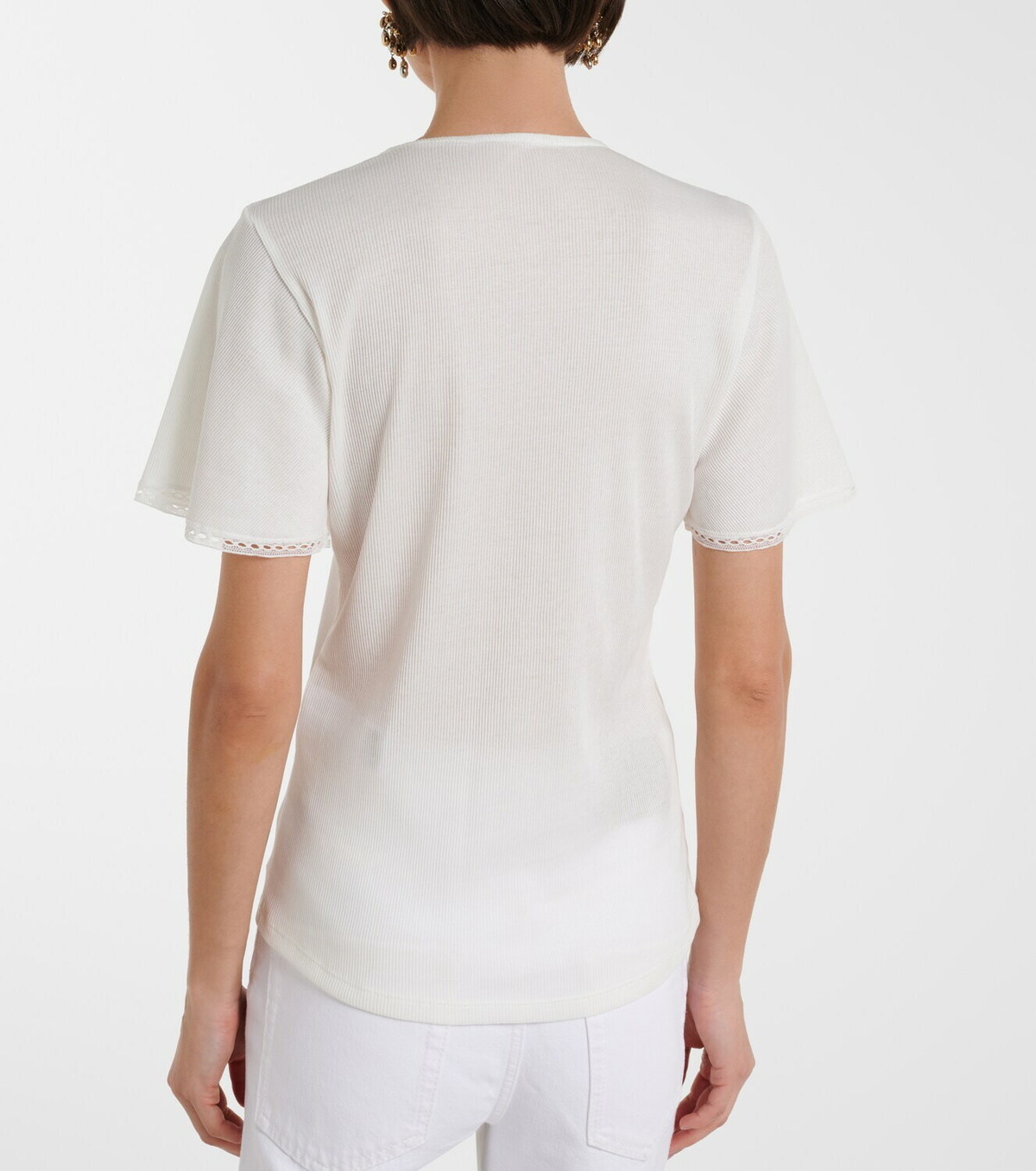 Dorothee Schumacher Pure Sleekness ribbed-knit cotton top