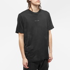 END. x 1017 ALYX 9SM 'Neon' Treated Logo T-Shirt in Black