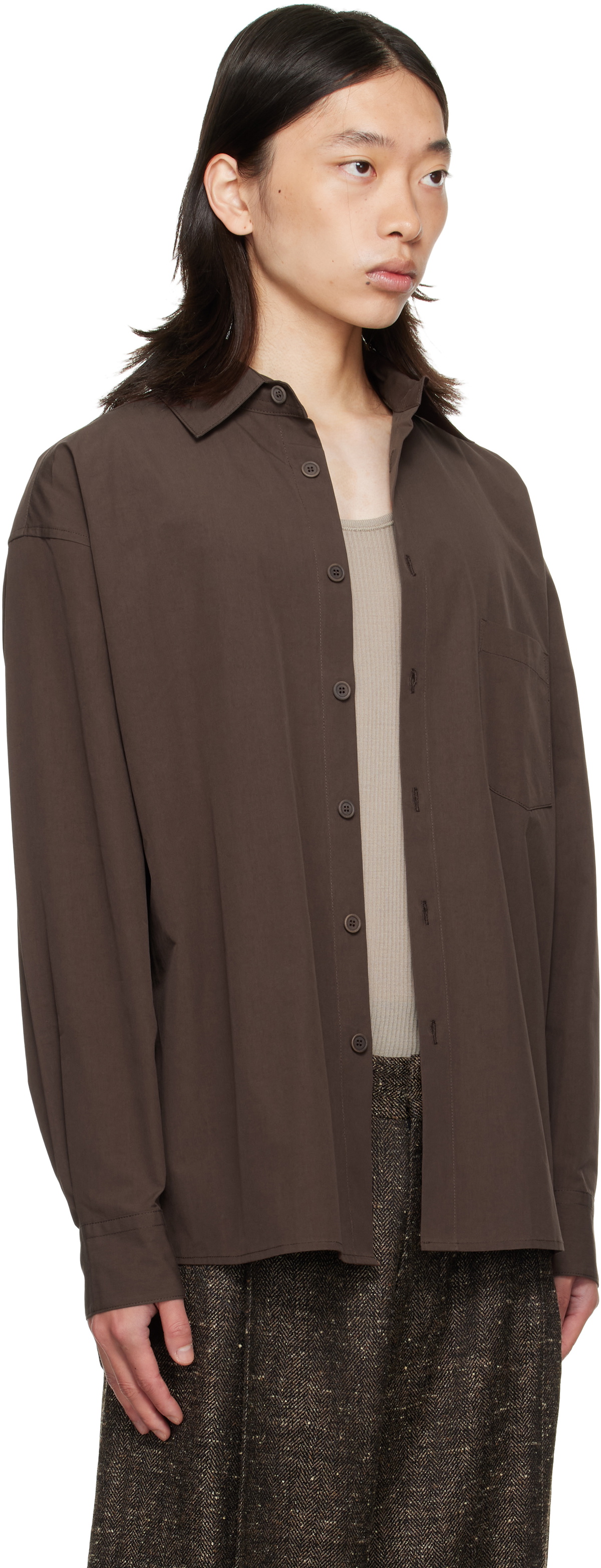 colbo Burgundy Banaras Shirt