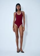 Gucci Logo Motif Swimsuit