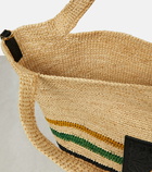 Loewe Paula's Ibiza Slit Mini raffia tote bag