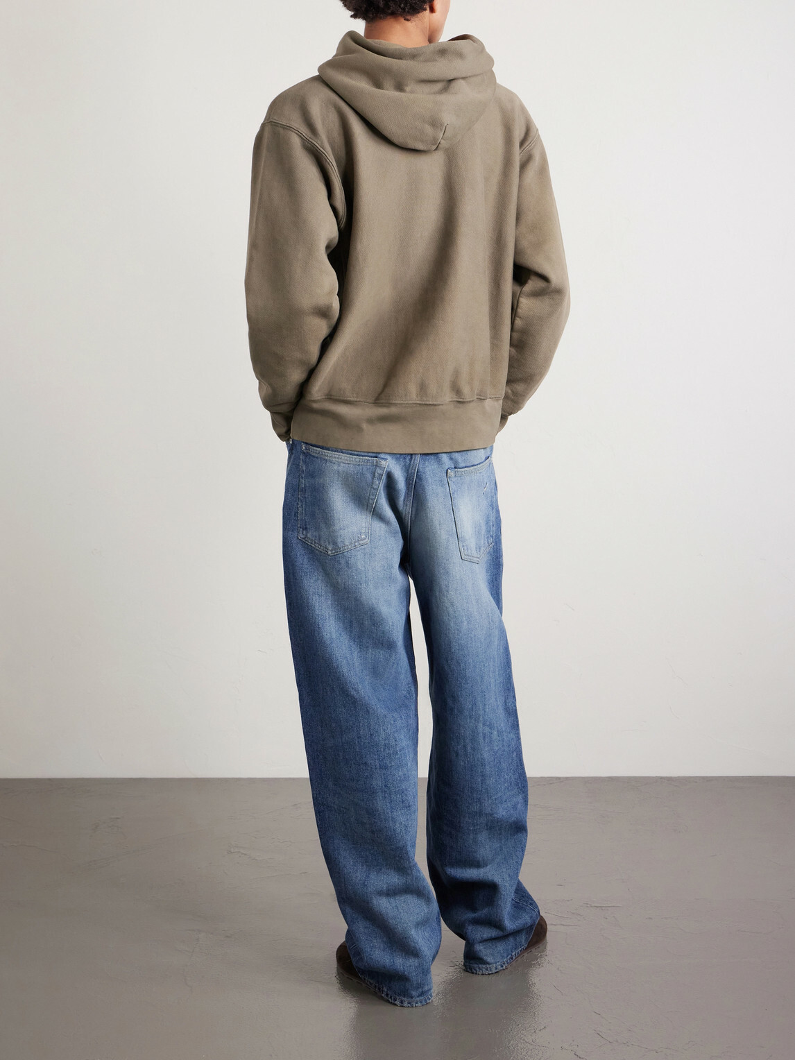 Les Tien - Cotton-Jersey Hoodie - Green