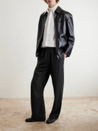 CELINE - Cashmere-Flannel Trousers - Gray