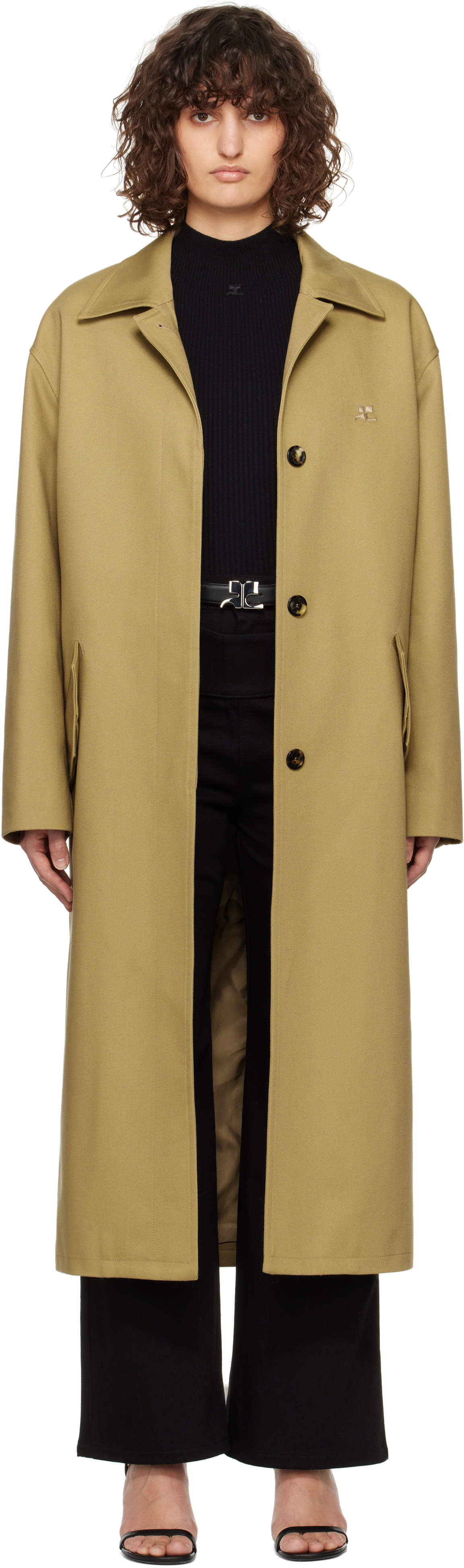 Courrèges Brown Coat