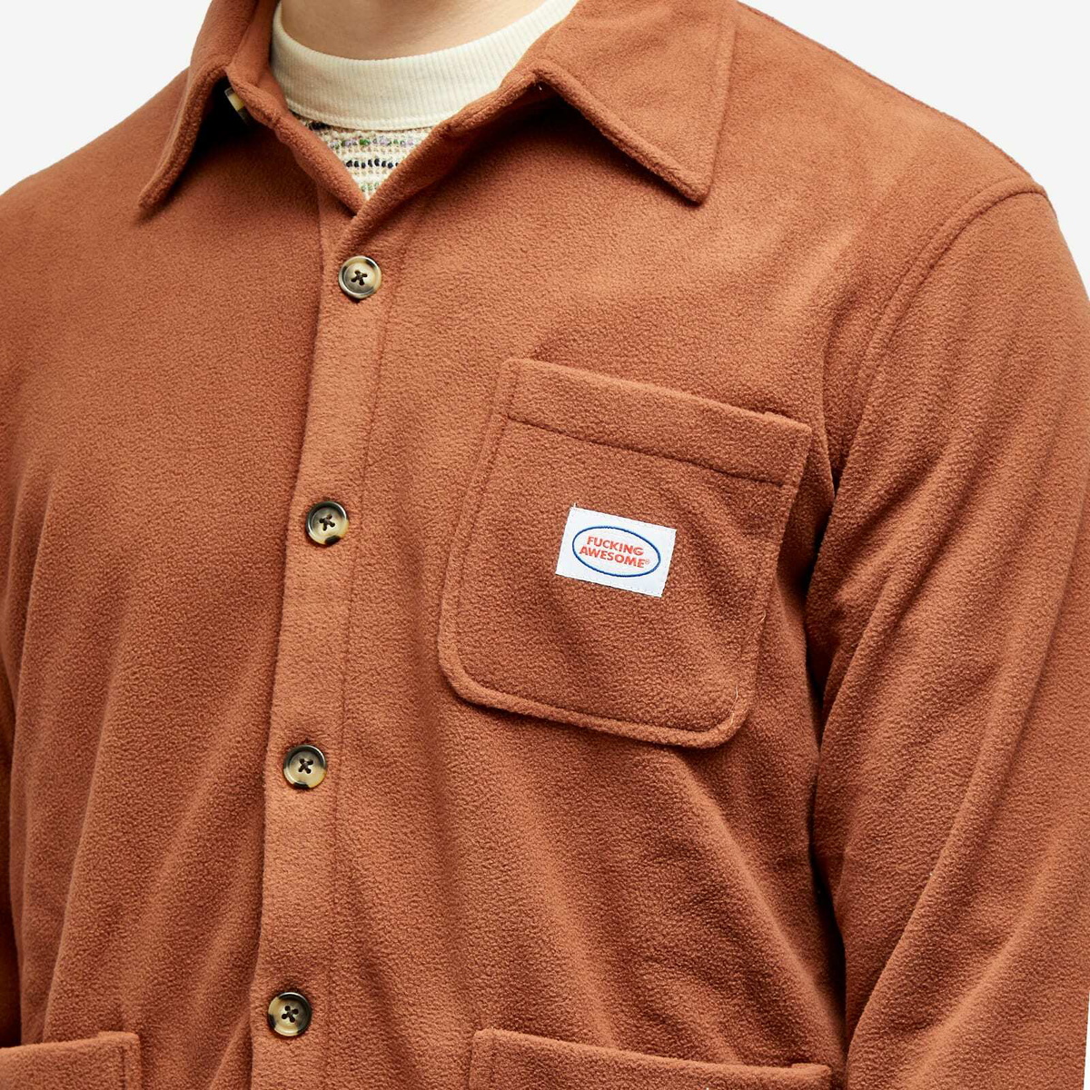 Polar Fleece Overshirt – Fucking Awesome