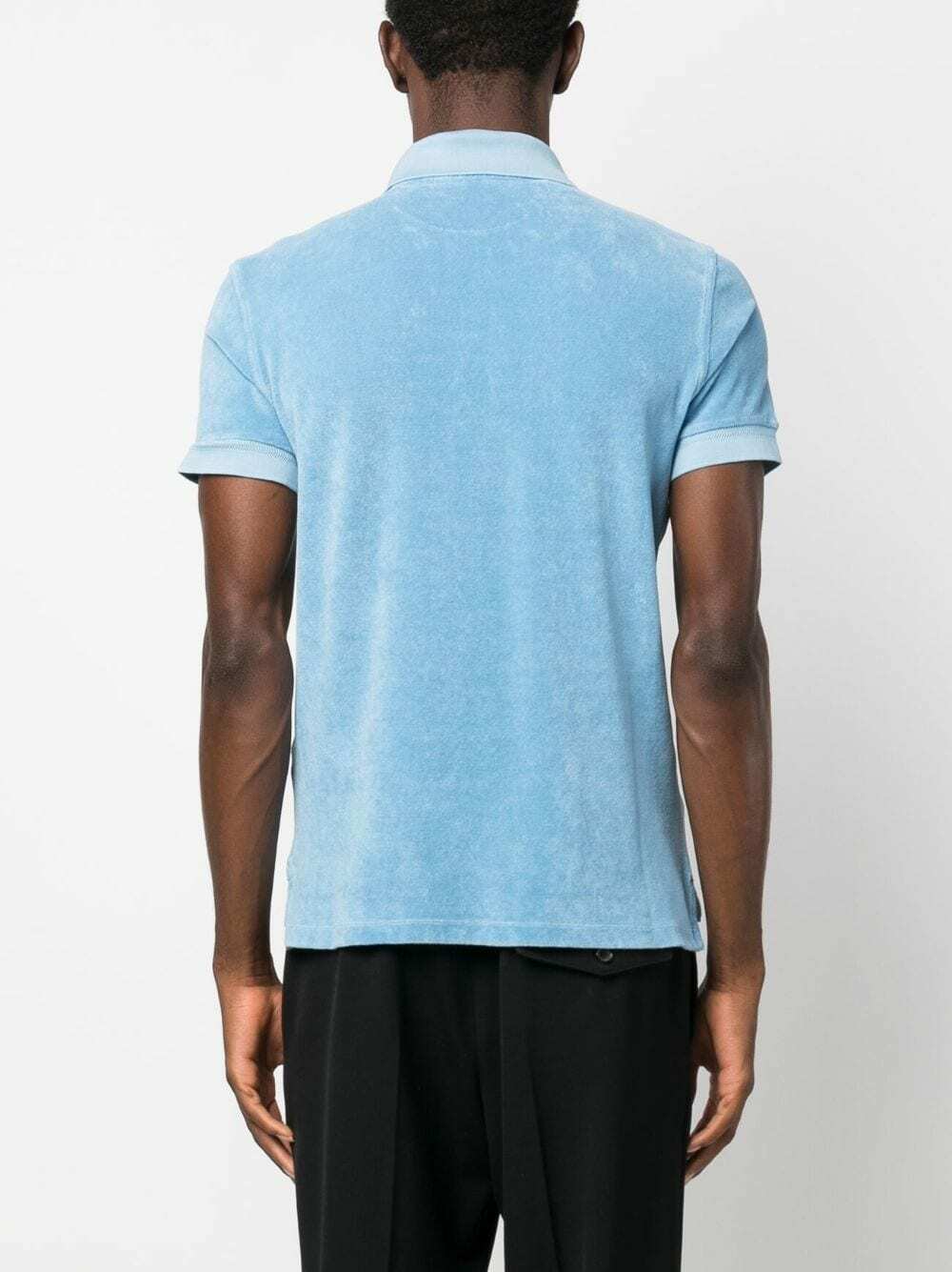 Tom Ford Blue Polo Shirts