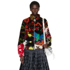Chopova Lowena Multicolor Patchwork Fitted Fleece Jacket