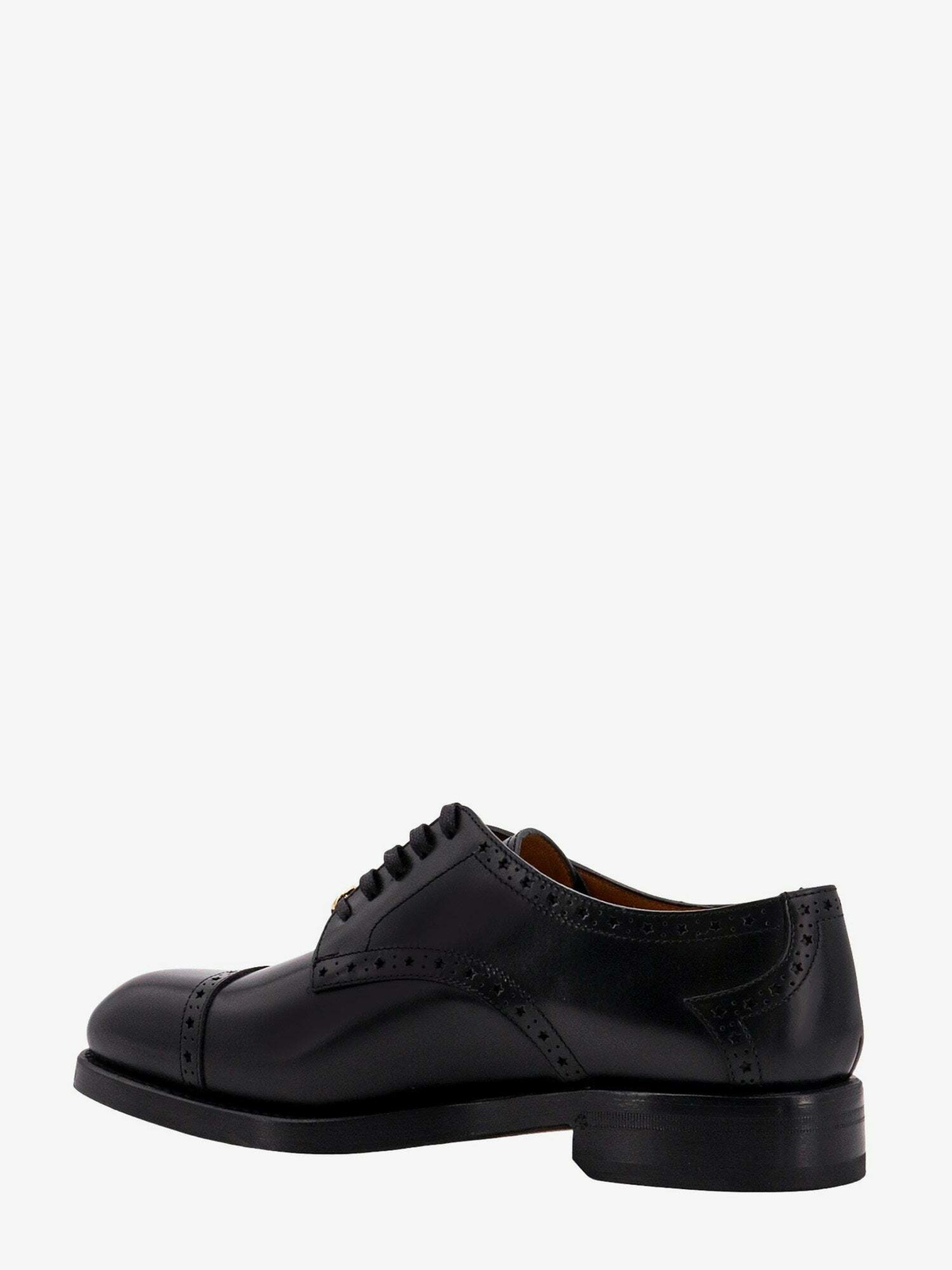 Gucci Lace Up Shoe Black Mens Gucci