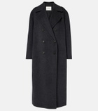 Vince Double-breasted wool-blend coat