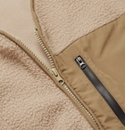 Satta - Mikah Shell-Trimmed Fleece Jacket - Neutrals