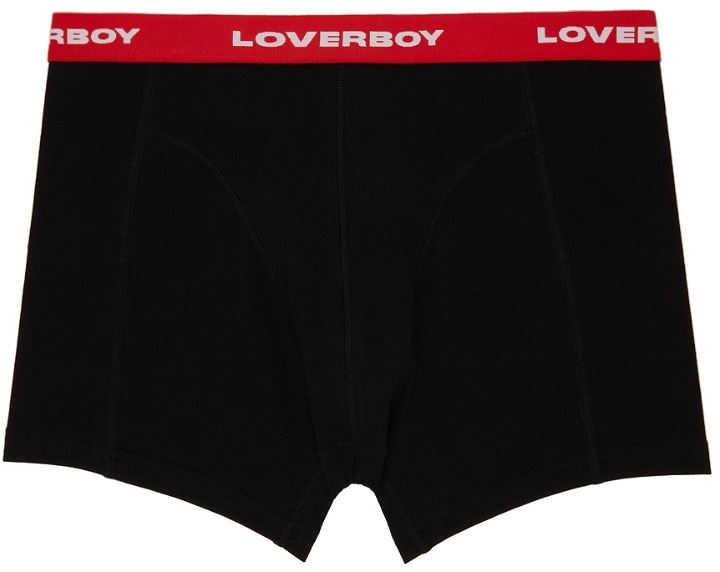 Photo: Charles Jeffrey Loverboy Black & Red Logo Boxers