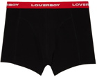 Charles Jeffrey Loverboy Black & Red Logo Boxers