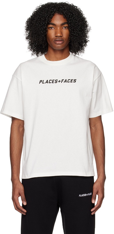 Photo: PLACES+FACES White Signature T-Shirt