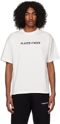 PLACES+FACES White Signature T-Shirt