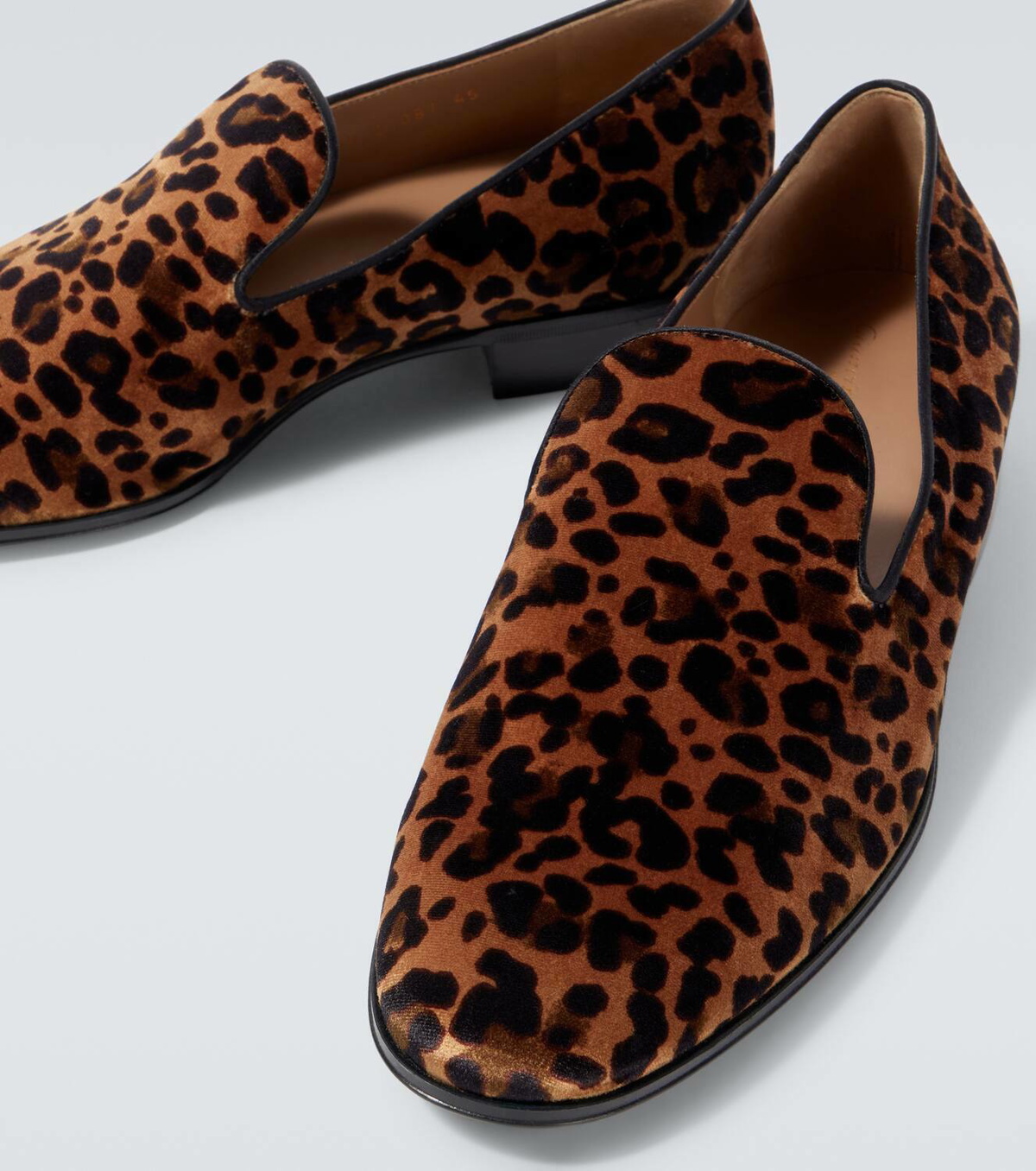 Gianvito Rossi Leopard-print loafers