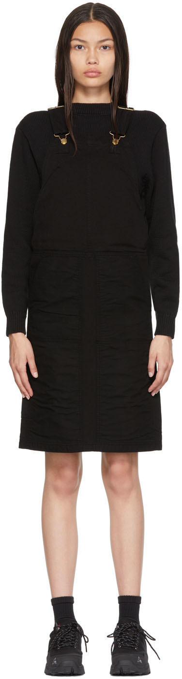 Carhartt Work In Progress Black Medley Midi Dress Carhartt WIP Carhartt Work In Progress Black Medley Midi Dress Carhartt WIP
