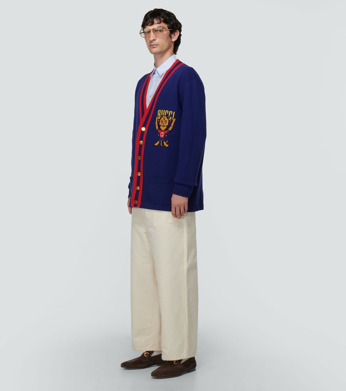 Gucci - Jordaan suede loafers