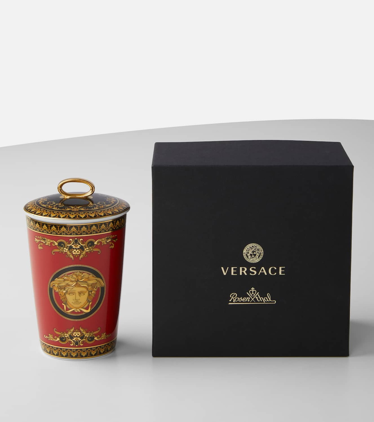 Versace Home Medusa table candle