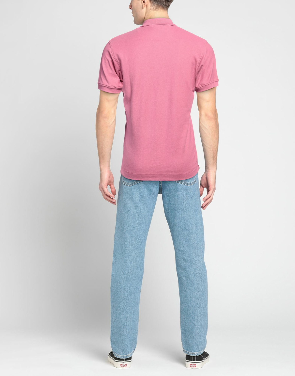 Invicta Mens Polo shirt in Magenta