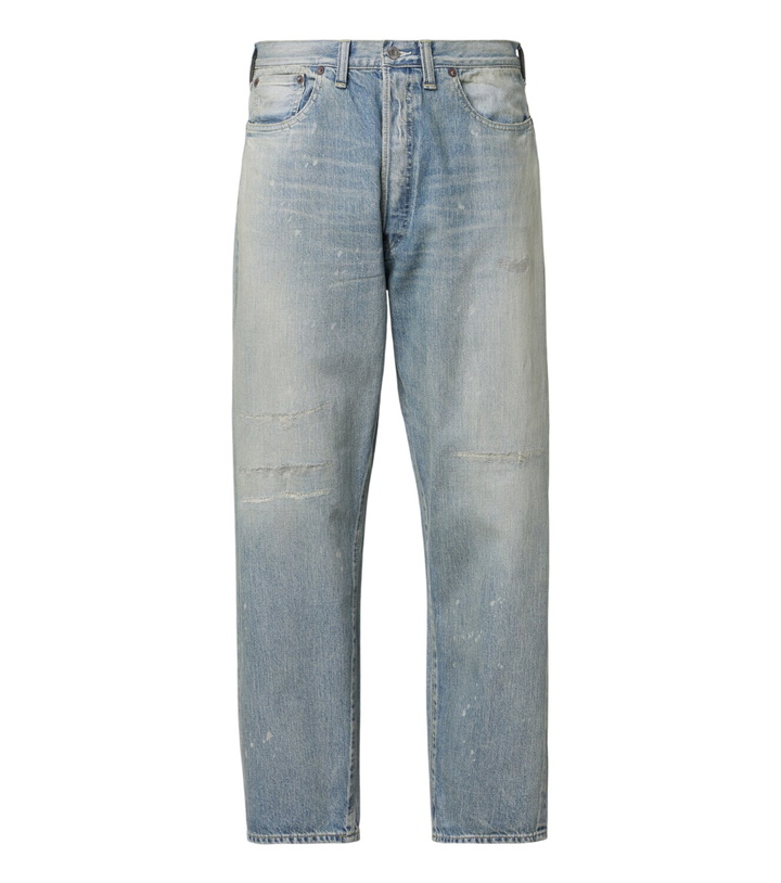 Photo: A.Presse No. 37 distressed straight jeans
