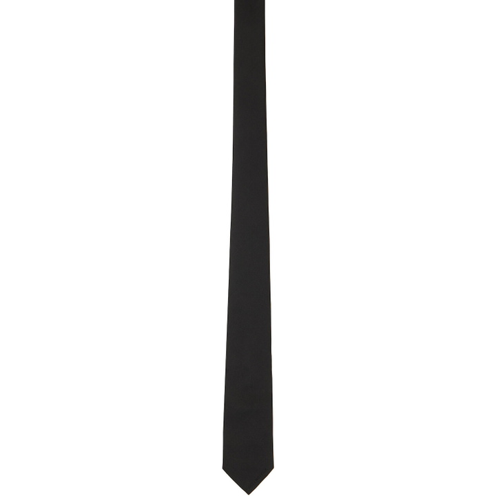 Photo: Balenciaga Black Silk Tie