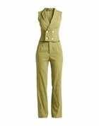 High Womens Jumpsuit in Sage green