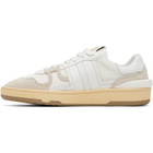 Lanvin White Clay Sneakers