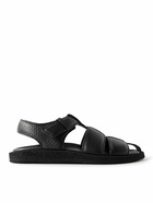 Officine Creative - Full-Grain Leather Sandals - Black